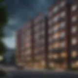 A strategic overview of multi-unit apartment buildings.