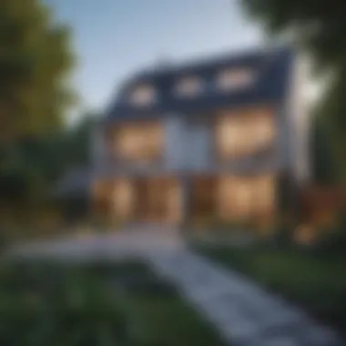 Attractive Rental Property to Attract Tenants A beautiful rental property exterior with a welcoming garden