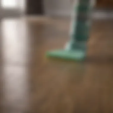 A selection of laminate floor cleaning products