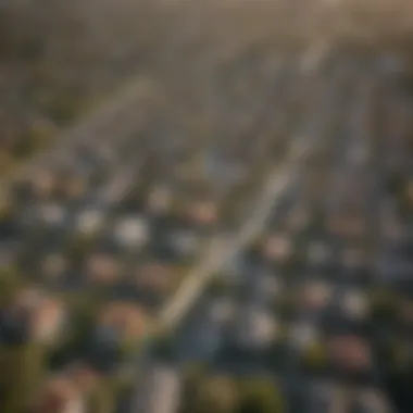 Investment Potential in Los Angeles Neighborhoods Infographic illustrating investment potential in various Los Angeles neighborhoods
