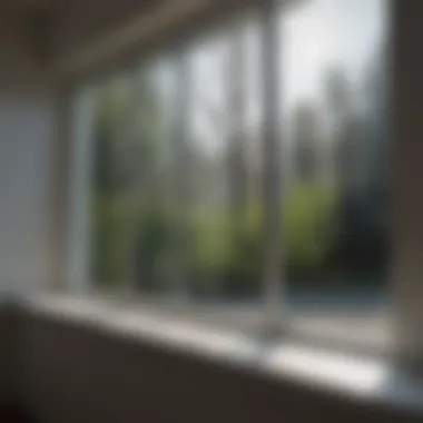 Sparkling Clarity: The Beauty of Clean Windows A pristine window reflecting sunlight
