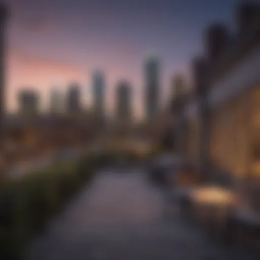 A stunning view of the Philadelphia skyline at dusk, showcasing the blend of historic and modern architecture.