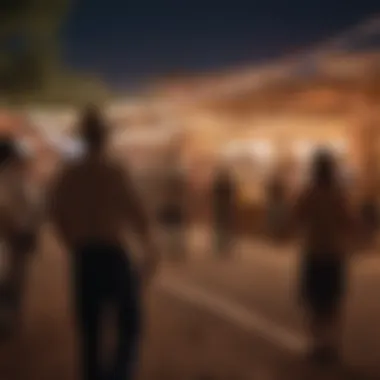 Lively atmosphere at a cultural festival in Tucson