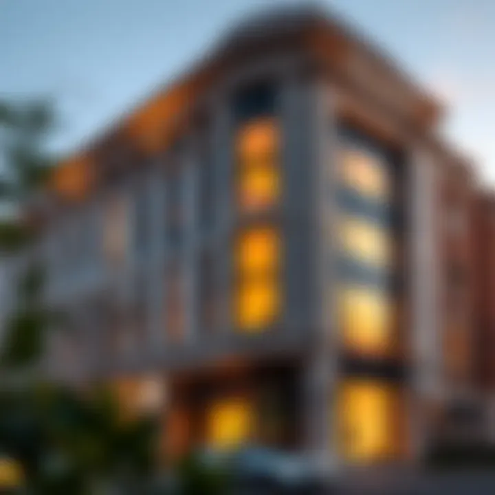 Elegant Design of Regent Apartments Stunning architectural facade of Regent Apartments
