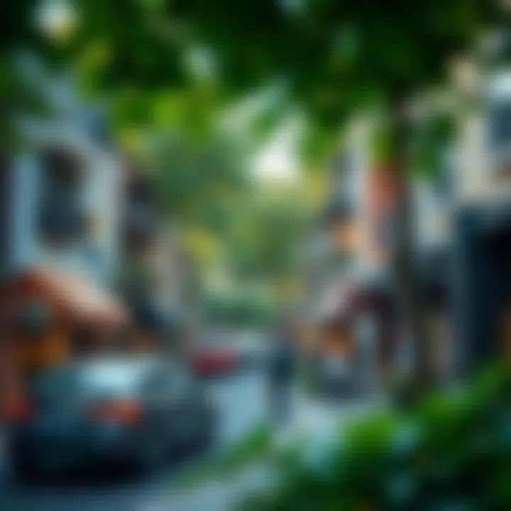 Dynamic Neighborhood Experience Vibrant neighborhood surrounding Regent Apartments