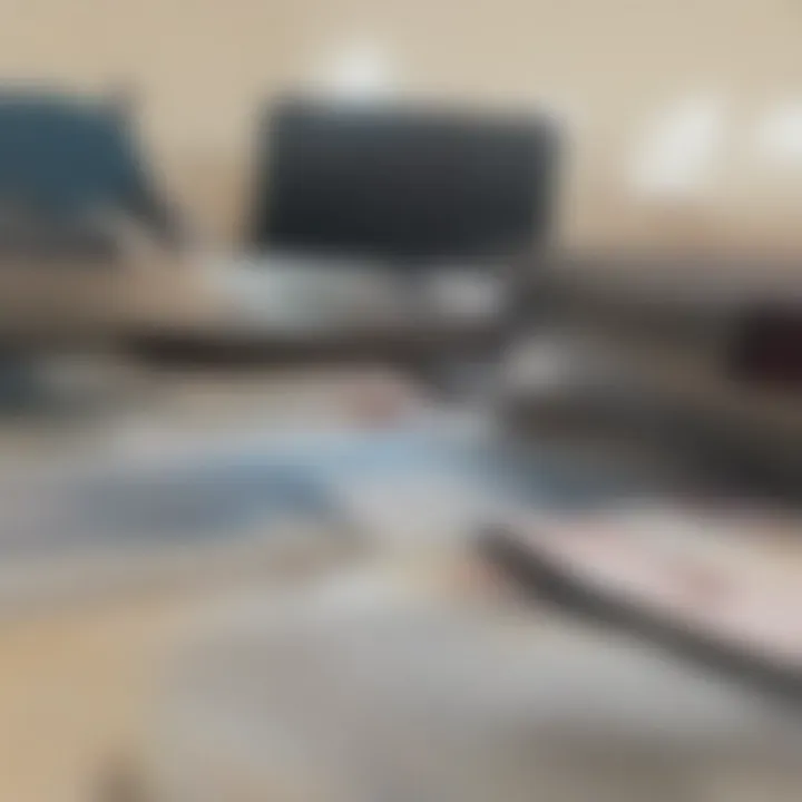 A legal document spread out on a desk representing rental agreements and regulations.