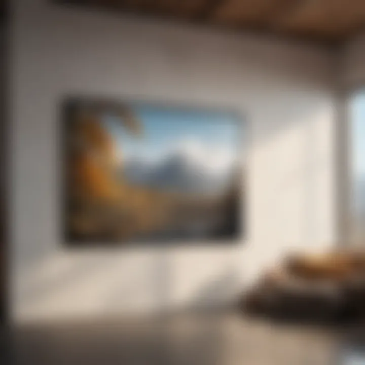 Selection of materials for picture hanging