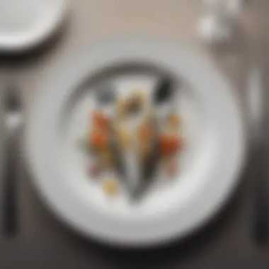 A close-up of assorted cutlery and plates showcasing style and detail