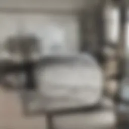 A neatly arranged duvet cover with an open flap ready for stuffing