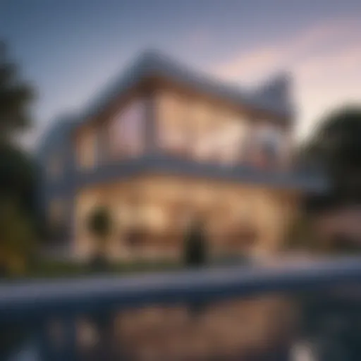 A detailed blueprint illustrating the complexities of property sale