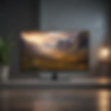 Crystal clear television screen