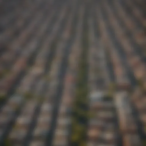 Aerial view of New York City showcasing diverse neighborhoods