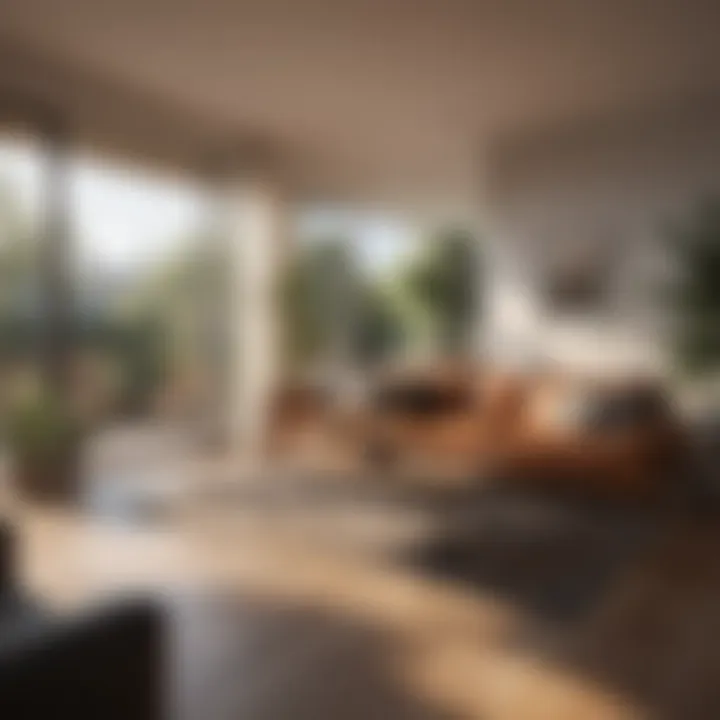 An illustration depicting a harmonious cohabitation environment.