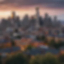 A panoramic view of Seattle's skyline showcasing diverse architectural styles