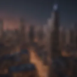 Skyline view of Chicago showcasing diverse architectural styles