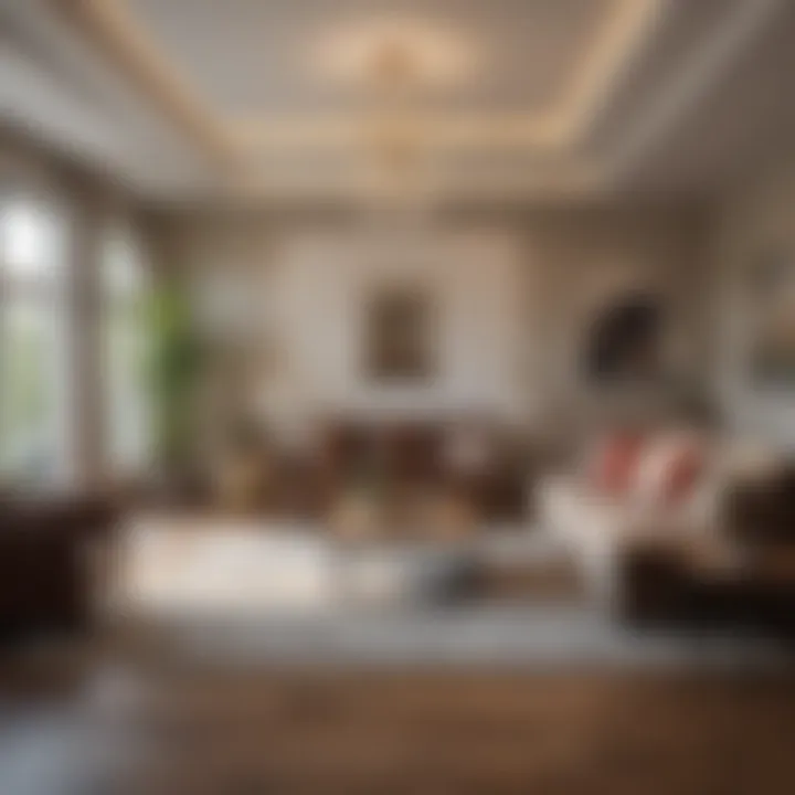 Interior design plans influenced by square footage