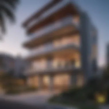 Stunning exterior view of Villa Mar Vista Apartments showcasing contemporary design