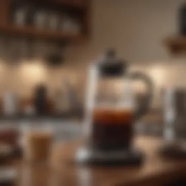 Effective Vinegar Method for Coffee Pot Maintenance Step-by-step cleaning process with vinegar in coffee pot