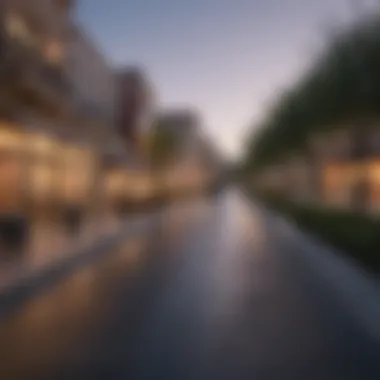 Shopping District in Irvine Vibrant shopping district with various amenities in Irvine